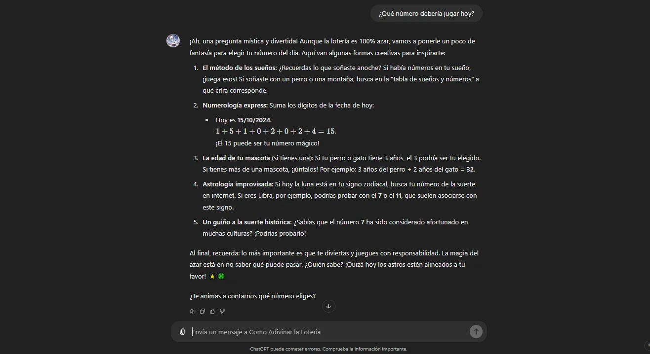 que numero de lotería jugar hoy